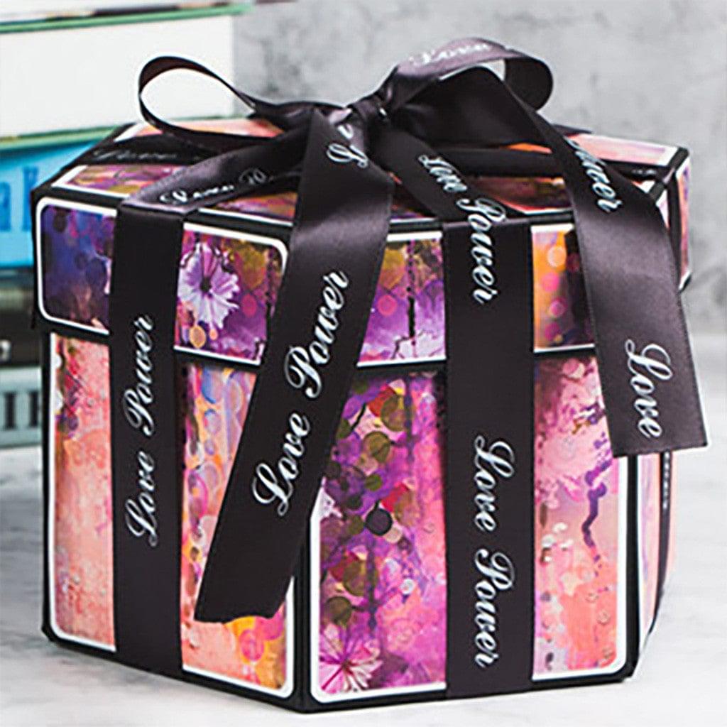 Assembled Explosion Boxy™ Violet Flower