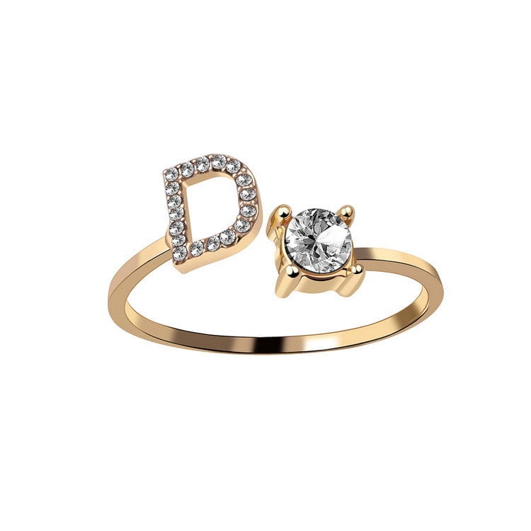 One-Size Inital Ring