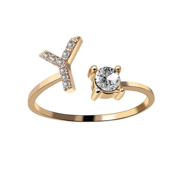 One-Size Inital Ring