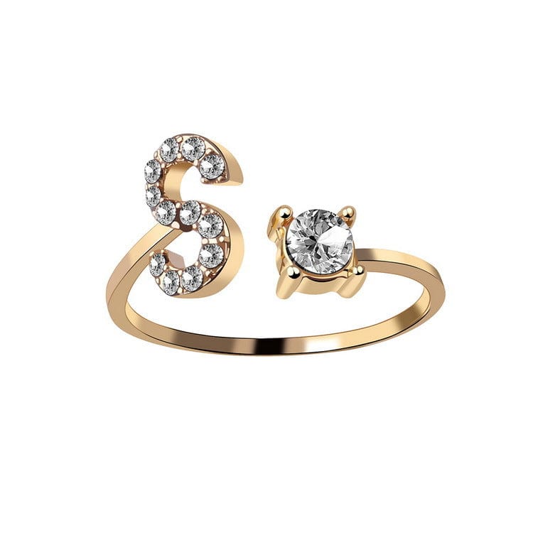 One-Size Inital Ring