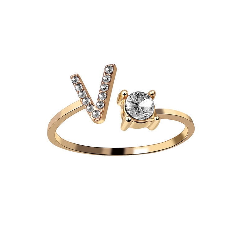 One-Size Inital Ring