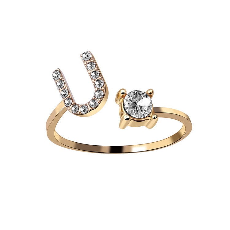 One-Size Inital Ring