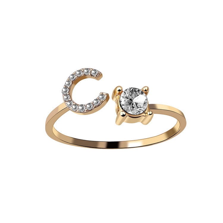 One-Size Inital Ring