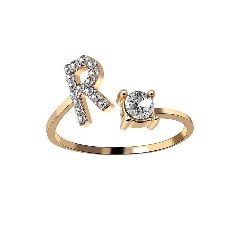 One-Size Inital Ring
