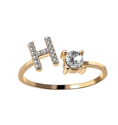 One-Size Inital Ring